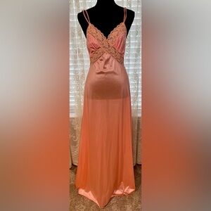 Vintage Diane Von Furstenberg Pink Nightgown